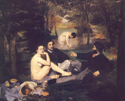 Le déjeuner sur l'herbe (1863)