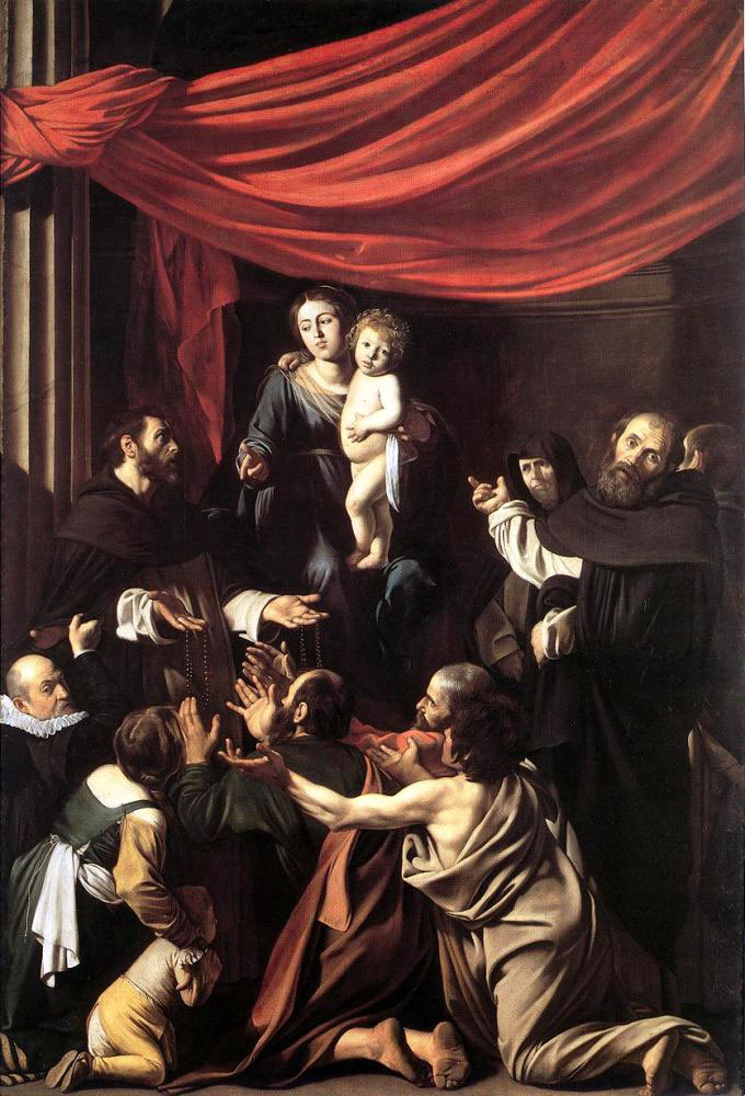 madonna-del-rosario-caravaggio-1607