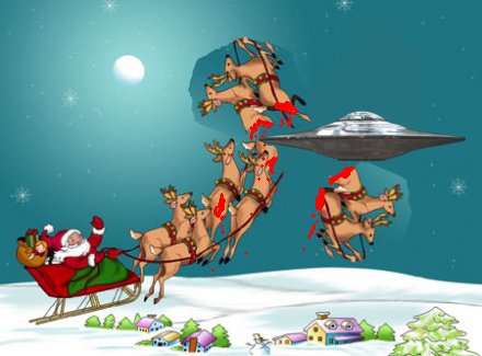 Alieni e Babbo Natale